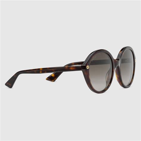 gucci round sunglasses women's